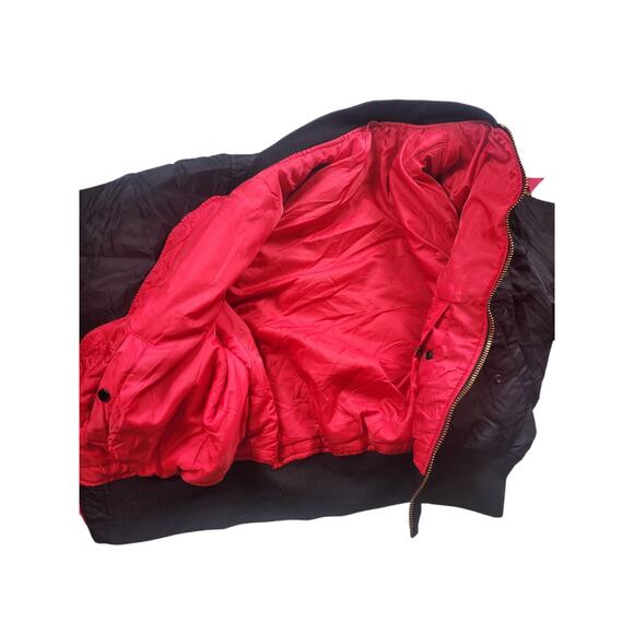 Alpha Industries NASA Apollo MA-1 Bomber Jacket Large Flight USAF Space Aviation - Picture 2 of 16